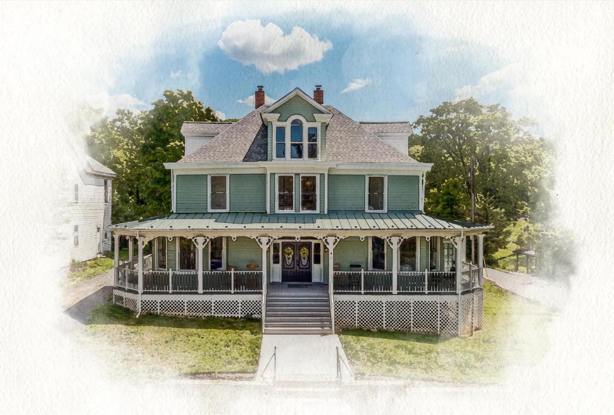 The Grand Castalian Inn Bed And Breakfast Berkeley Springs Eksteriør bilde